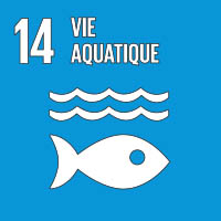 Logo : Objectif 14, vie aquatique