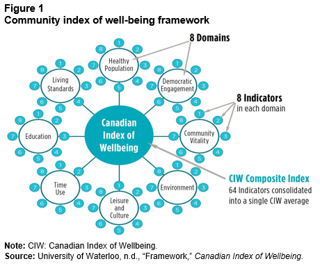 Figure 1 Community index of well-being framework