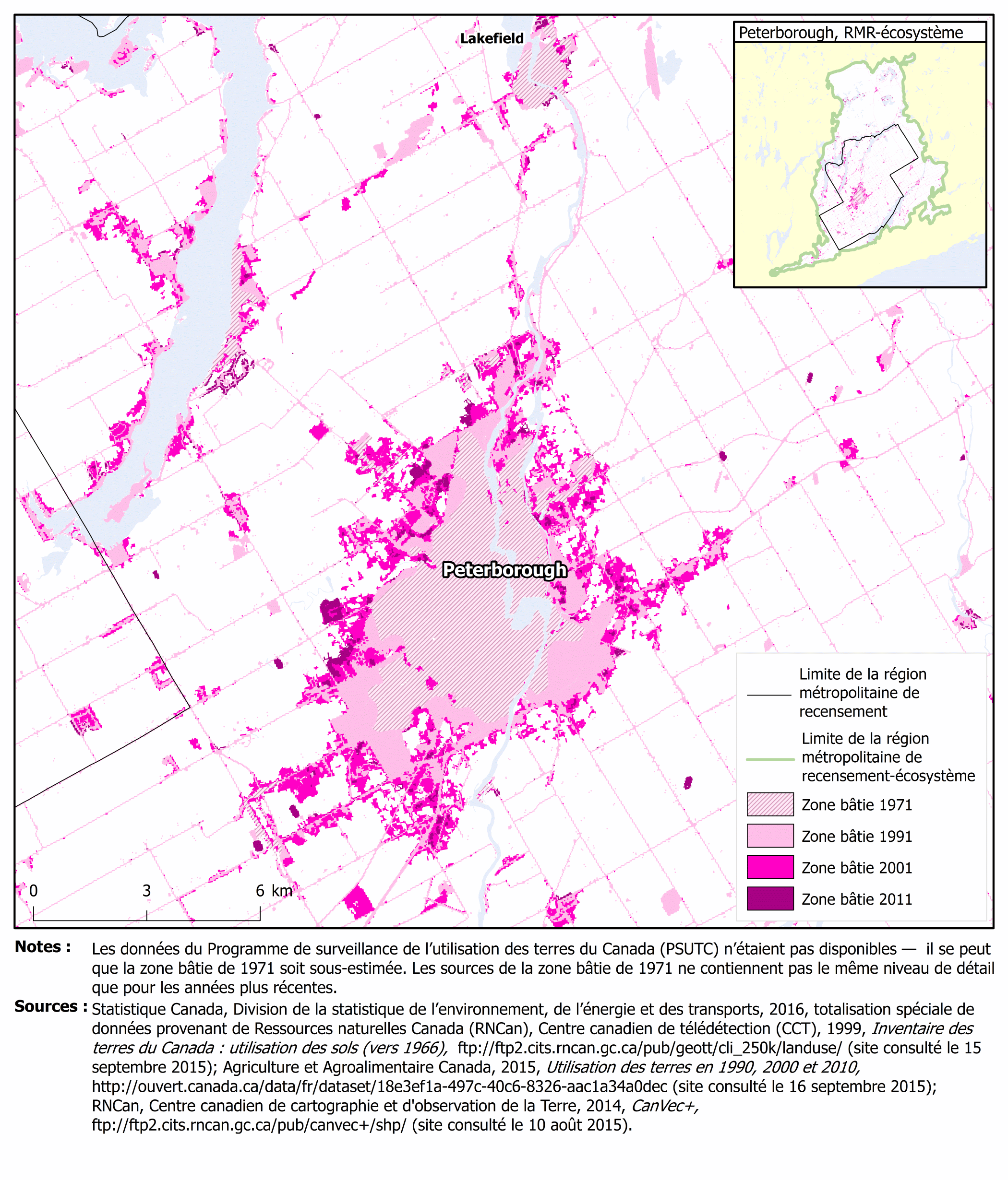 Carte 3.19 Peterborough