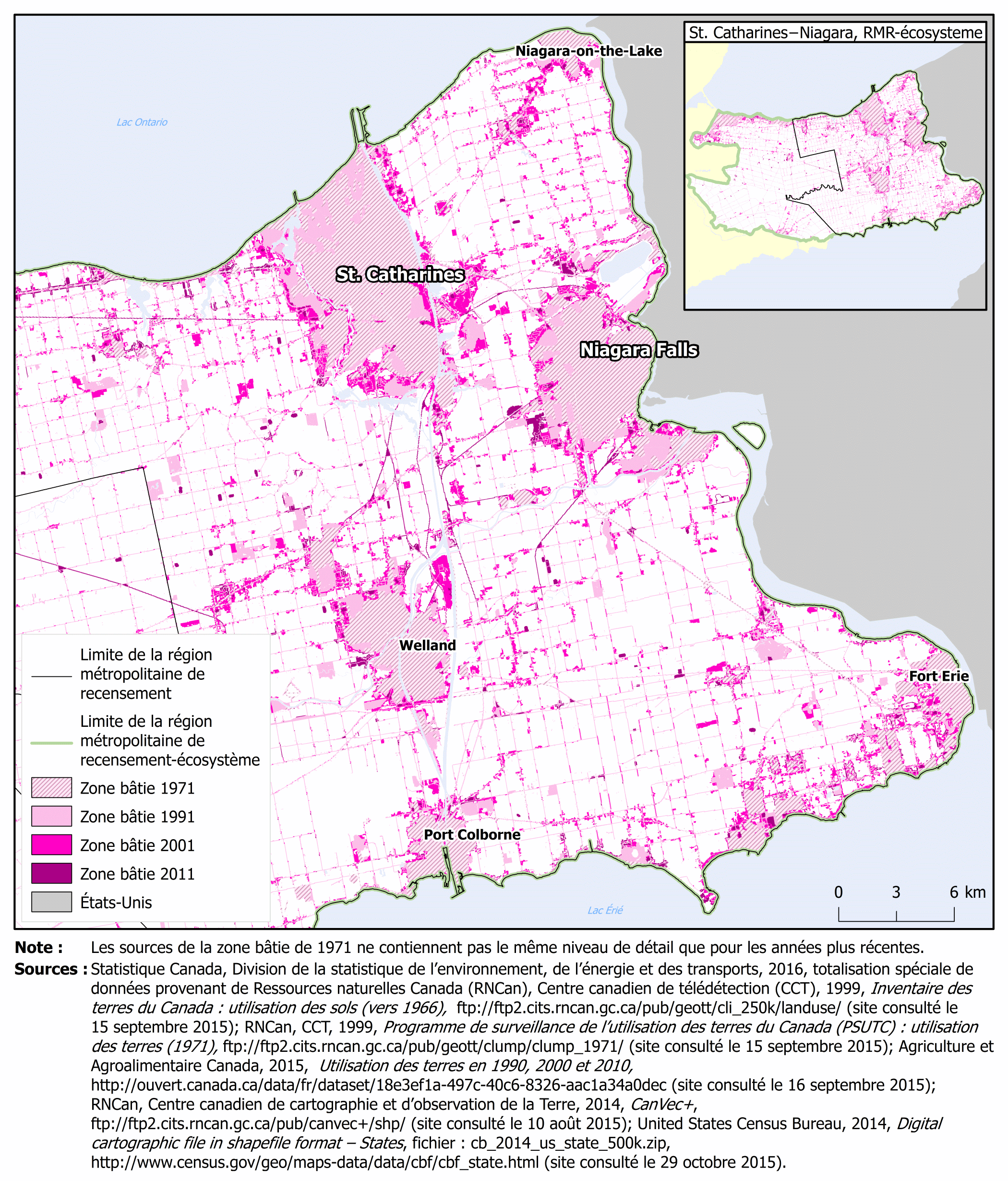 Carte 3.26 St.&nbsp;Catharines&ndash;Niagara