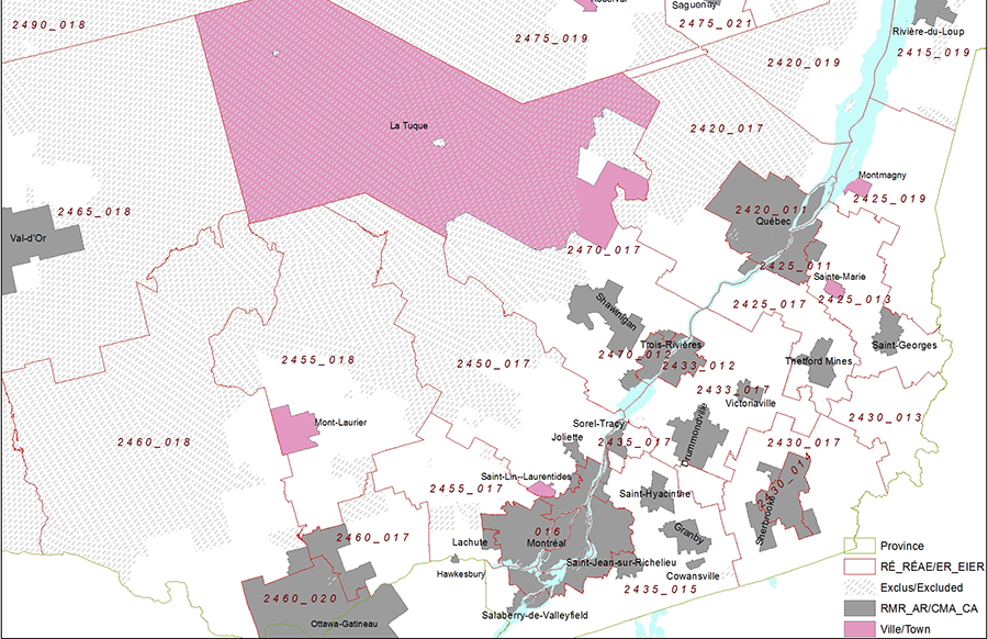 Map 5b – Quebec South