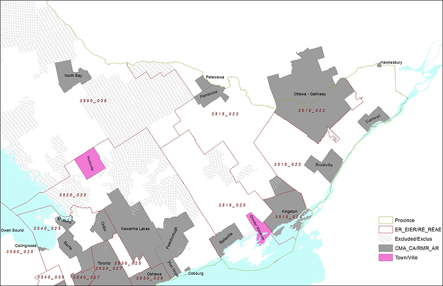 Map 6a – Ontario East