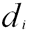 d subscript i