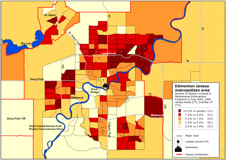 Map 3, Edmonton