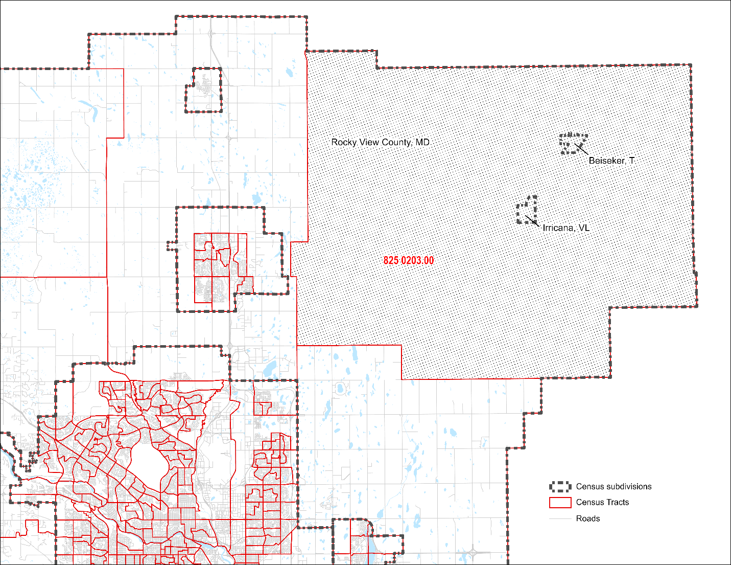 Census tract 825 0203.03 in the Calgary (Alberta) census metropolitan area, 2021 Census