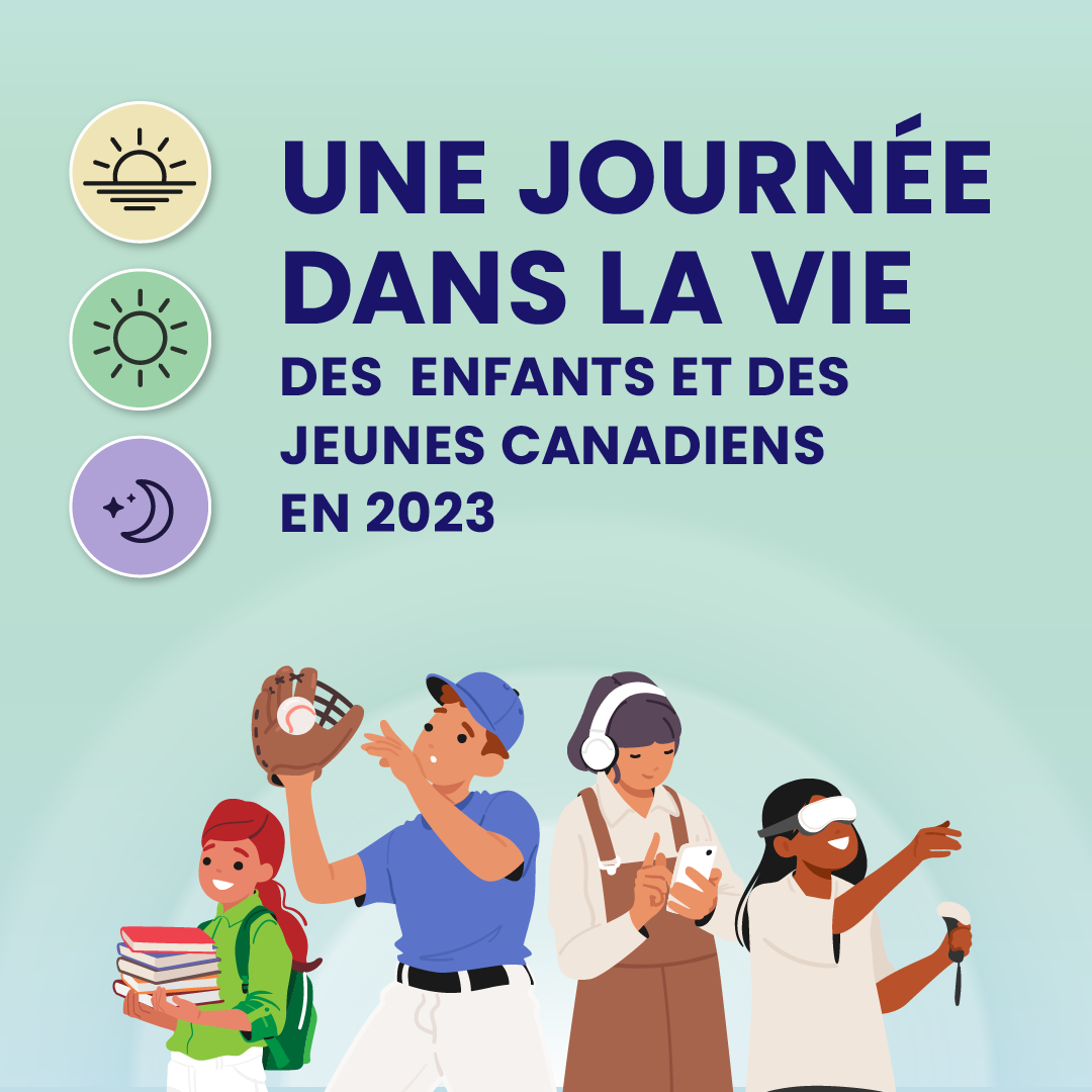 Une journée dans la vie des enfants et des jeunes canadiens en 2023