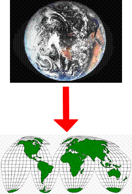 Carte de référence et carte thématique